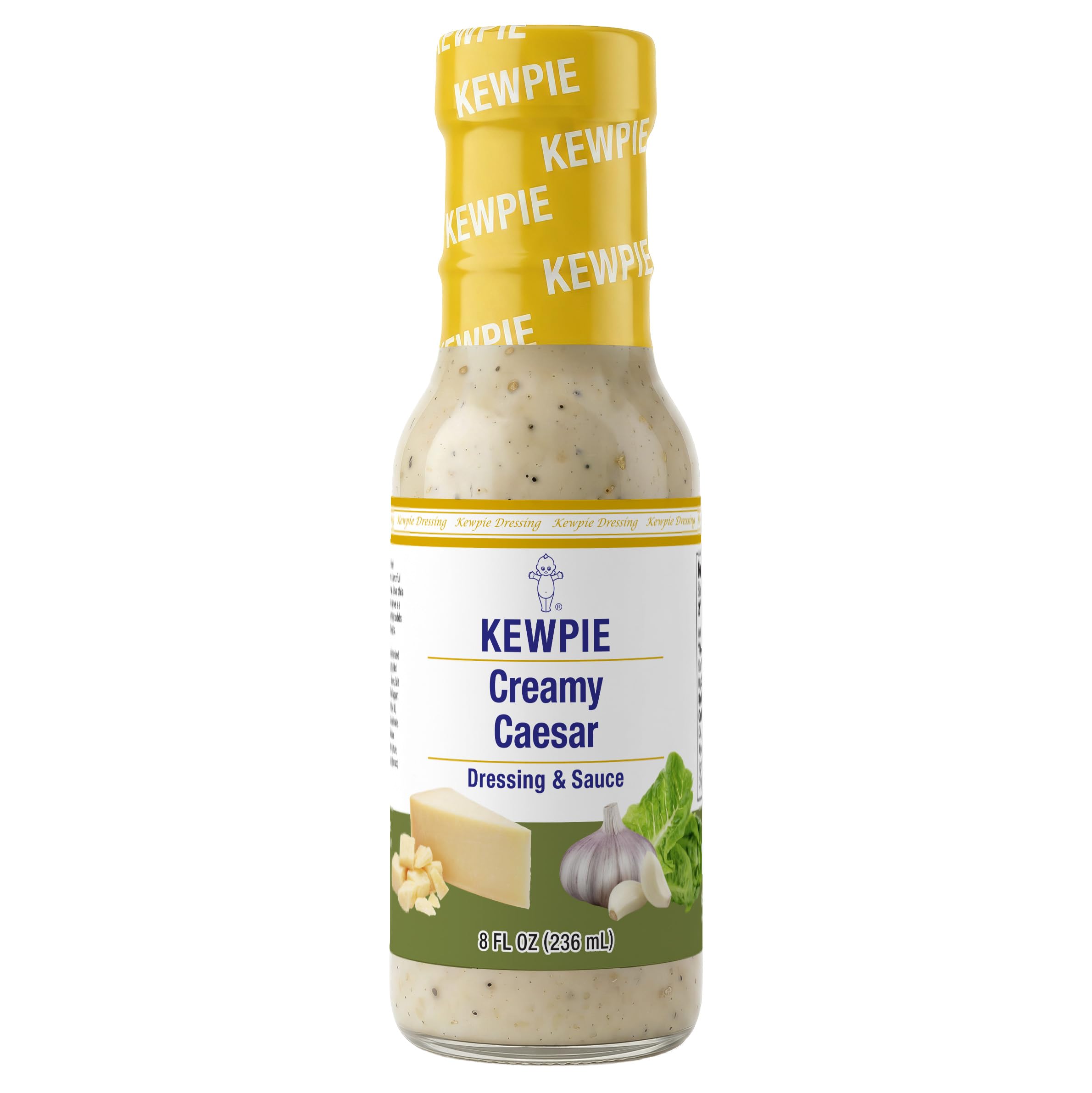 Amazon.com : Kewpie Creamy Caesar Dressing Sauce, Savory Garlic